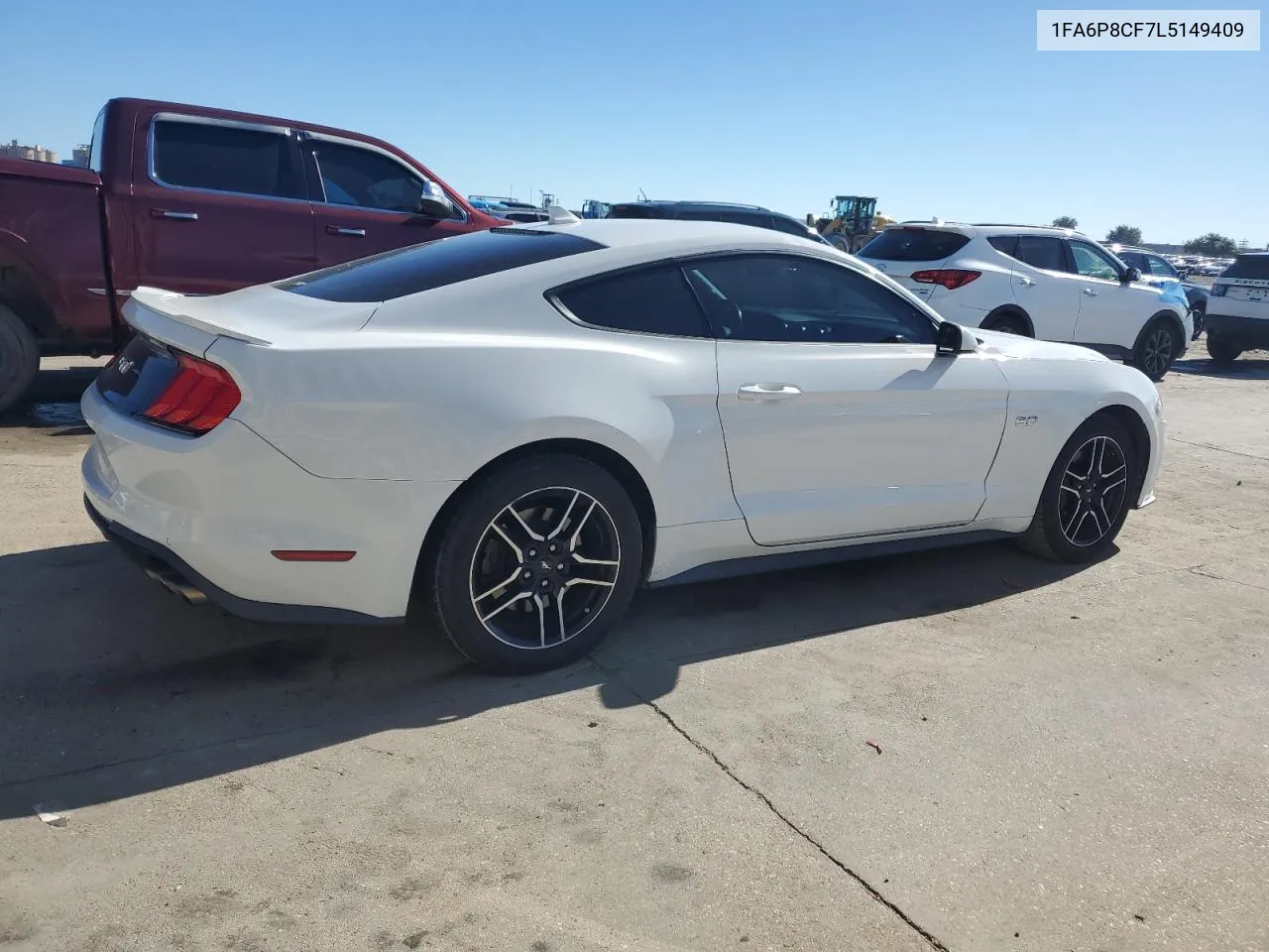 2020 Ford Mustang Gt VIN: 1FA6P8CF7L5149409 Lot: 81303394