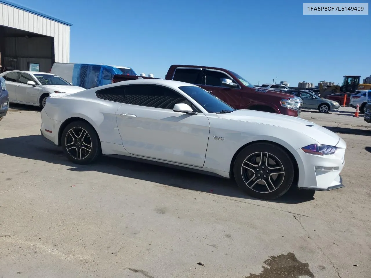 2020 Ford Mustang Gt VIN: 1FA6P8CF7L5149409 Lot: 81303394