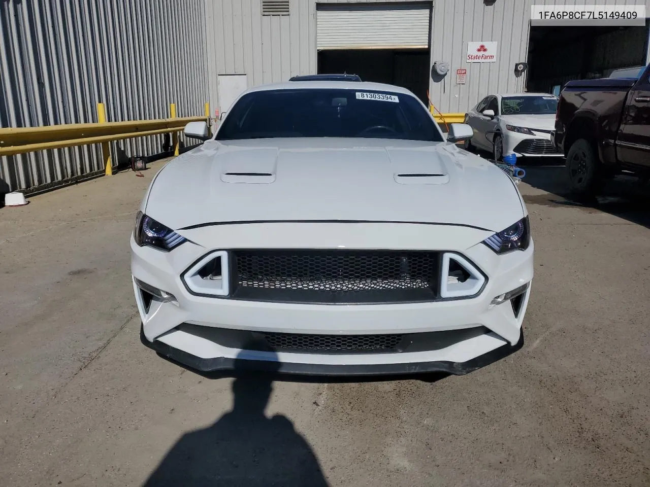 2020 Ford Mustang Gt VIN: 1FA6P8CF7L5149409 Lot: 81303394