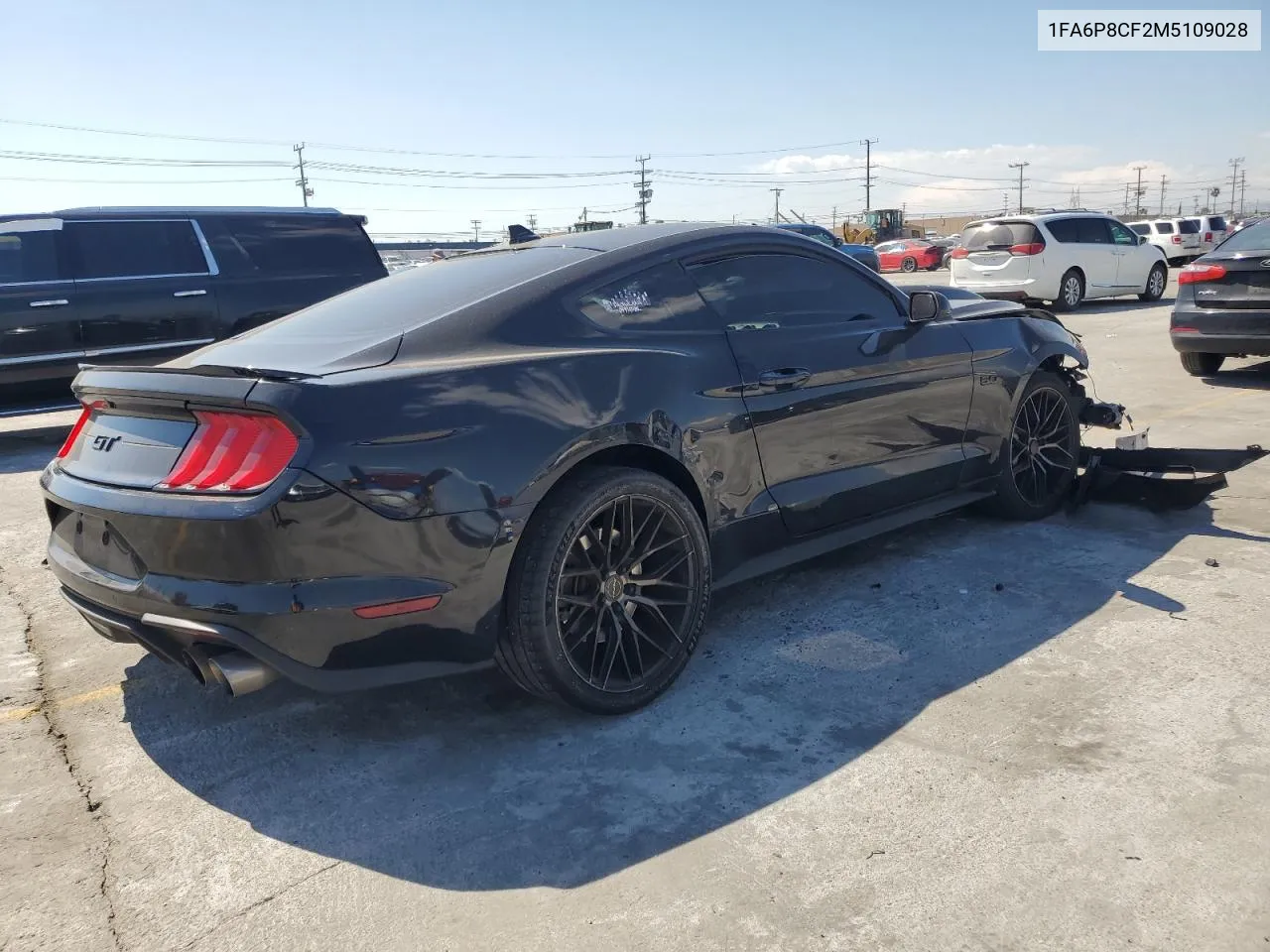 2021 Ford Mustang Gt VIN: 1FA6P8CF2M5109028 Lot: 47743114