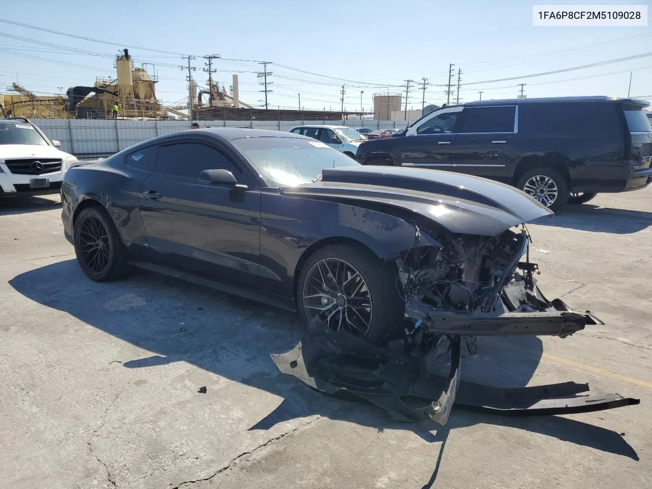 2021 Ford Mustang Gt VIN: 1FA6P8CF2M5109028 Lot: 47743114