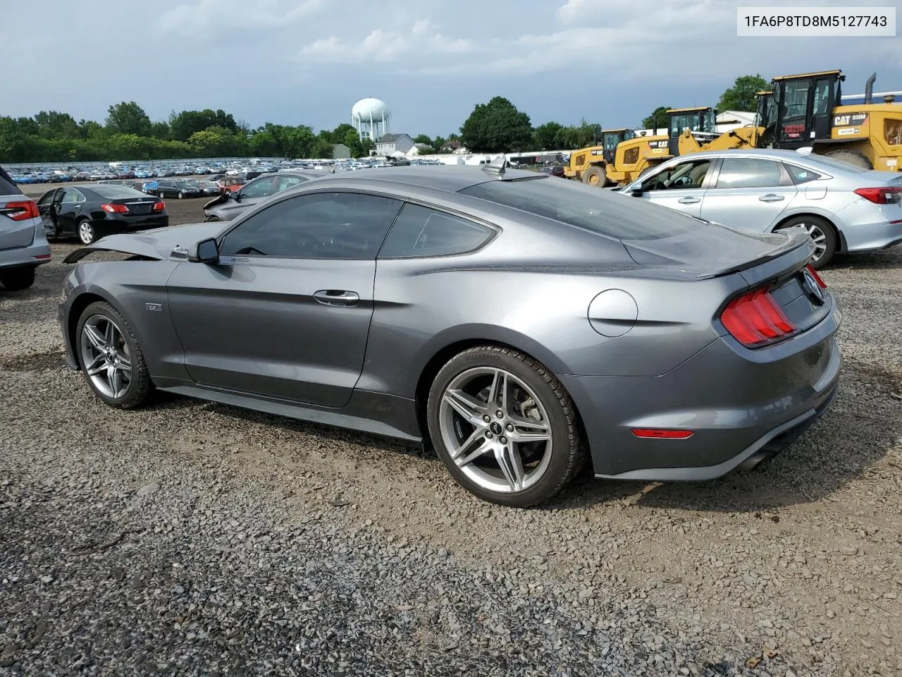 2021 Ford Mustang VIN: 1FA6P8TD8M5127743 Lot: 57859424