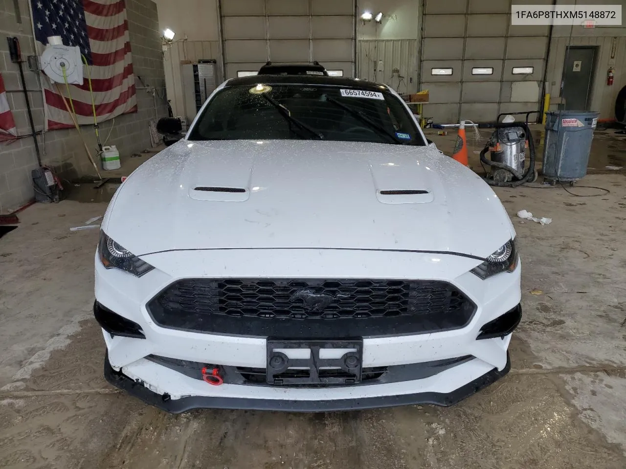 2021 Ford Mustang VIN: 1FA6P8THXM5148872 Lot: 66574594