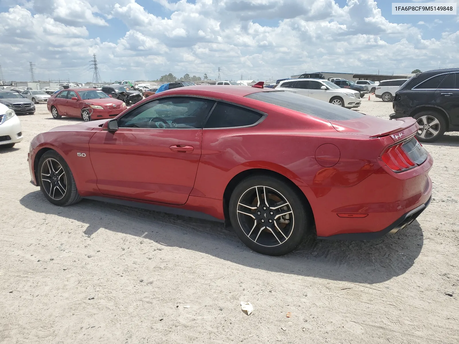 1FA6P8CF9M5149848 2021 Ford Mustang Gt