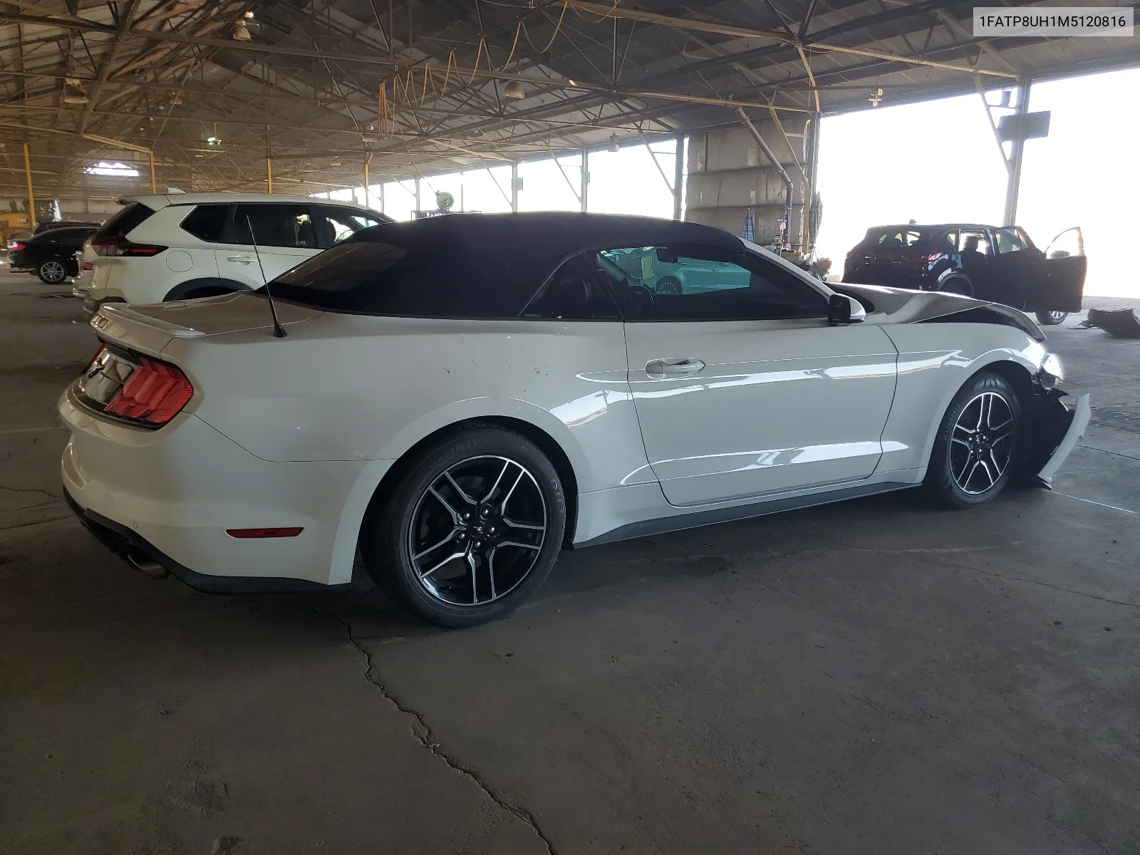 2021 Ford Mustang VIN: 1FATP8UH1M5120816 Lot: 68081234