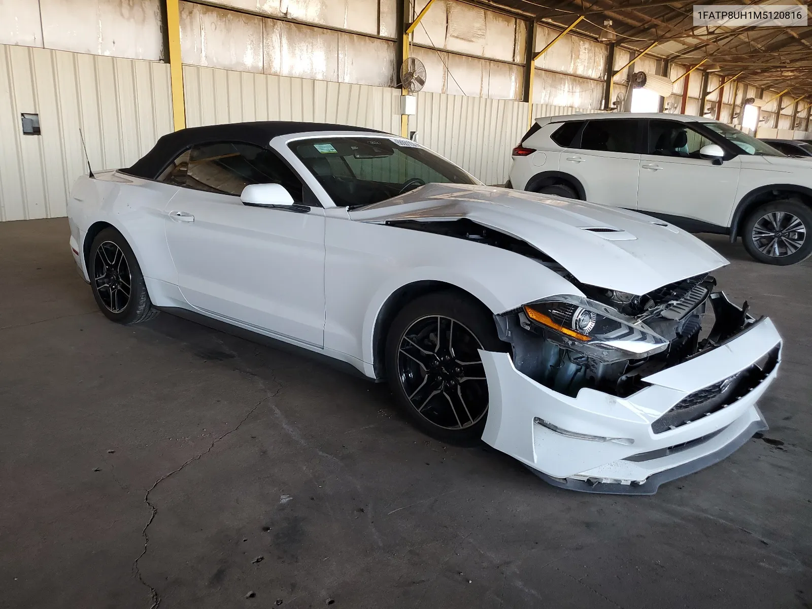 2021 Ford Mustang VIN: 1FATP8UH1M5120816 Lot: 68081234