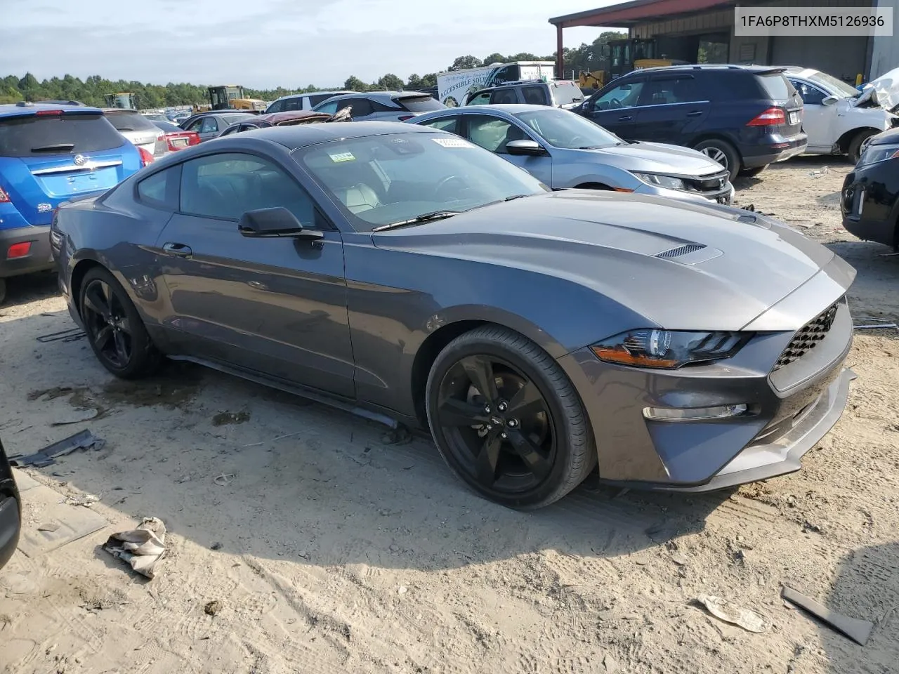 2021 Ford Mustang VIN: 1FA6P8THXM5126936 Lot: 68535374