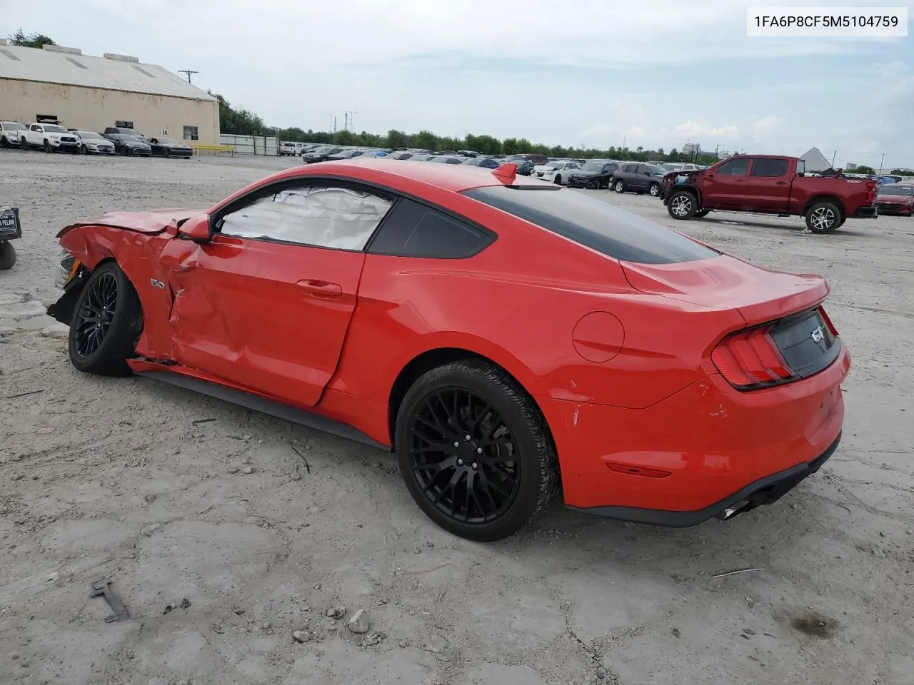 2021 Ford Mustang Gt VIN: 1FA6P8CF5M5104759 Lot: 68851044