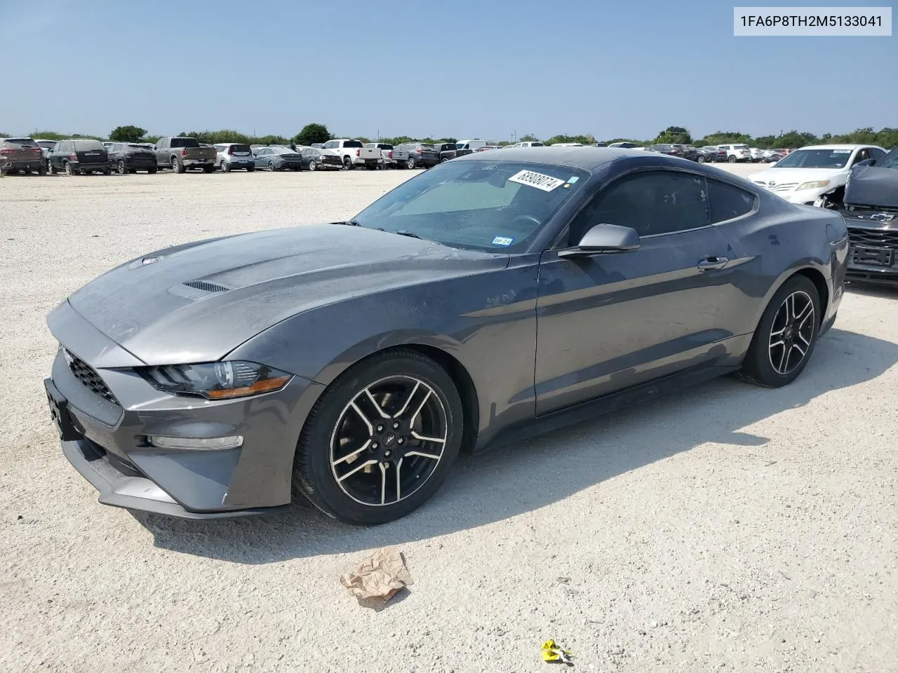 2021 Ford Mustang VIN: 1FA6P8TH2M5133041 Lot: 68908074