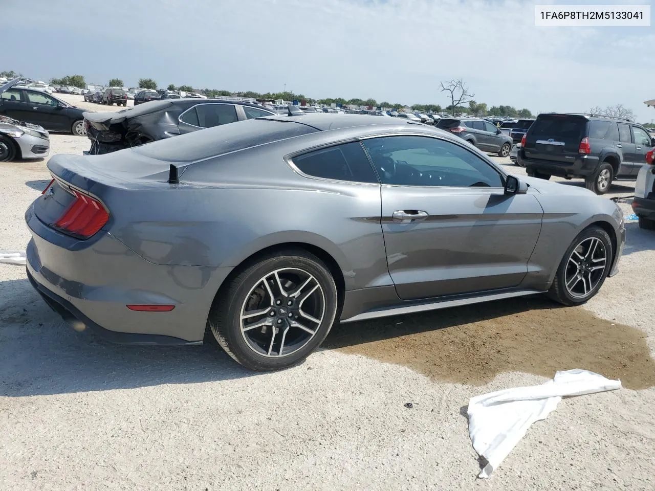 2021 Ford Mustang VIN: 1FA6P8TH2M5133041 Lot: 68908074