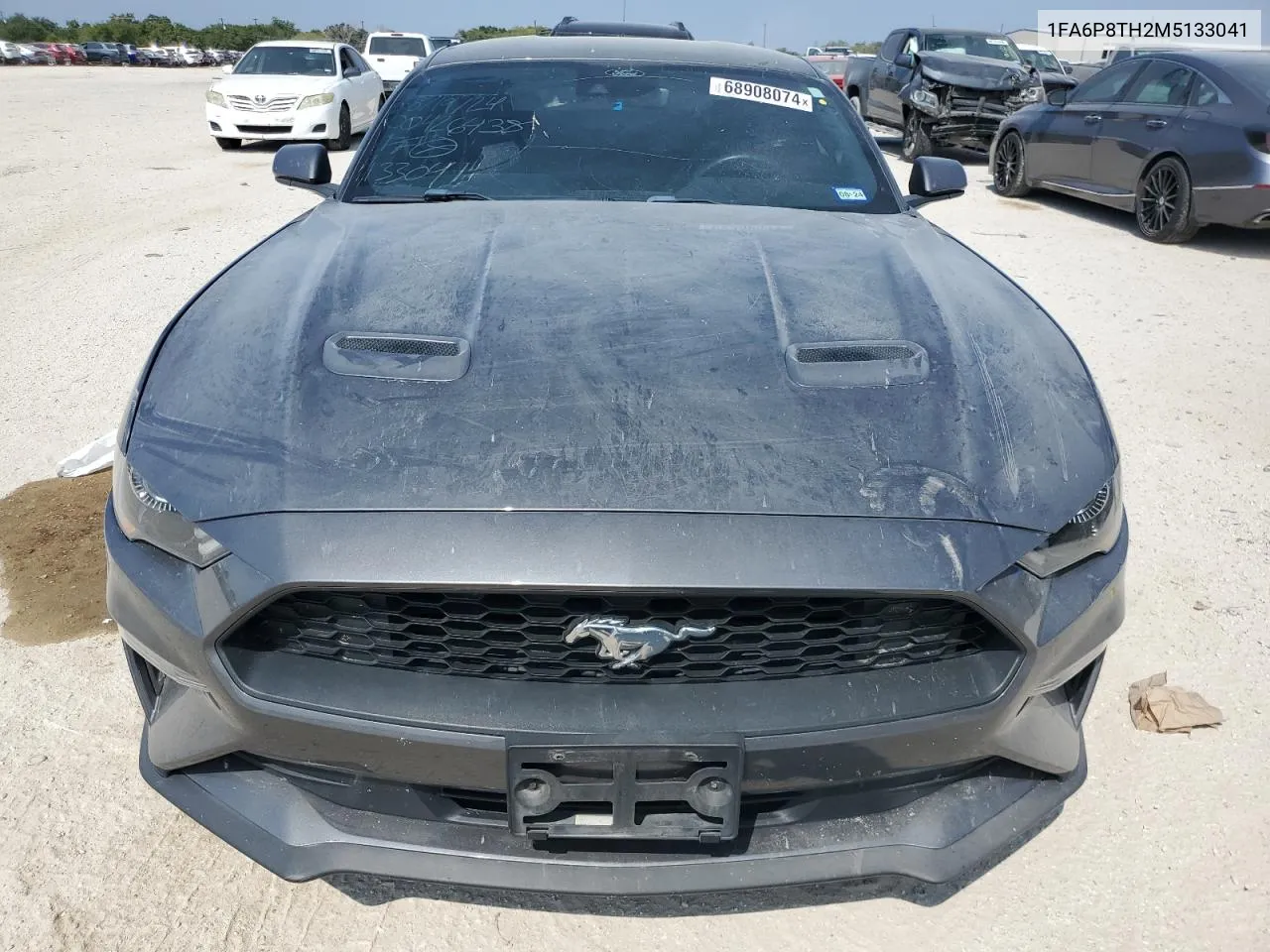 2021 Ford Mustang VIN: 1FA6P8TH2M5133041 Lot: 68908074