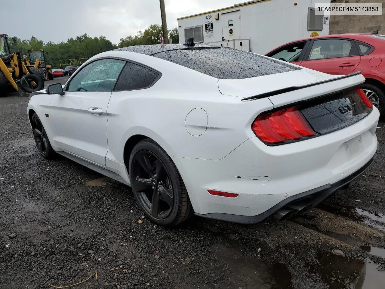 2021 Ford Mustang Gt VIN: 1FA6P8CF4M5143858 Lot: 68919434