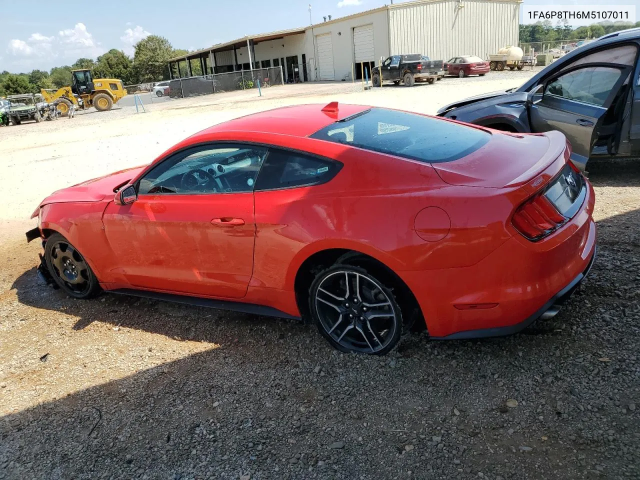 2021 Ford Mustang VIN: 1FA6P8TH6M5107011 Lot: 69423184