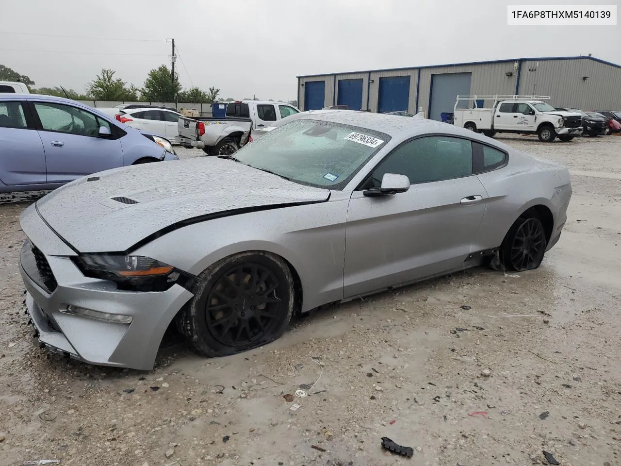 2021 Ford Mustang VIN: 1FA6P8THXM5140139 Lot: 69796334