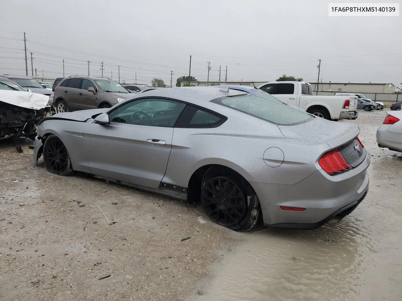 2021 Ford Mustang VIN: 1FA6P8THXM5140139 Lot: 69796334