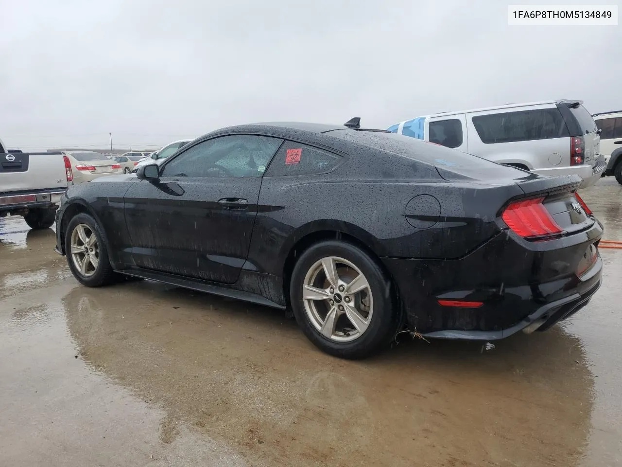 2021 Ford Mustang VIN: 1FA6P8TH0M5134849 Lot: 69937554