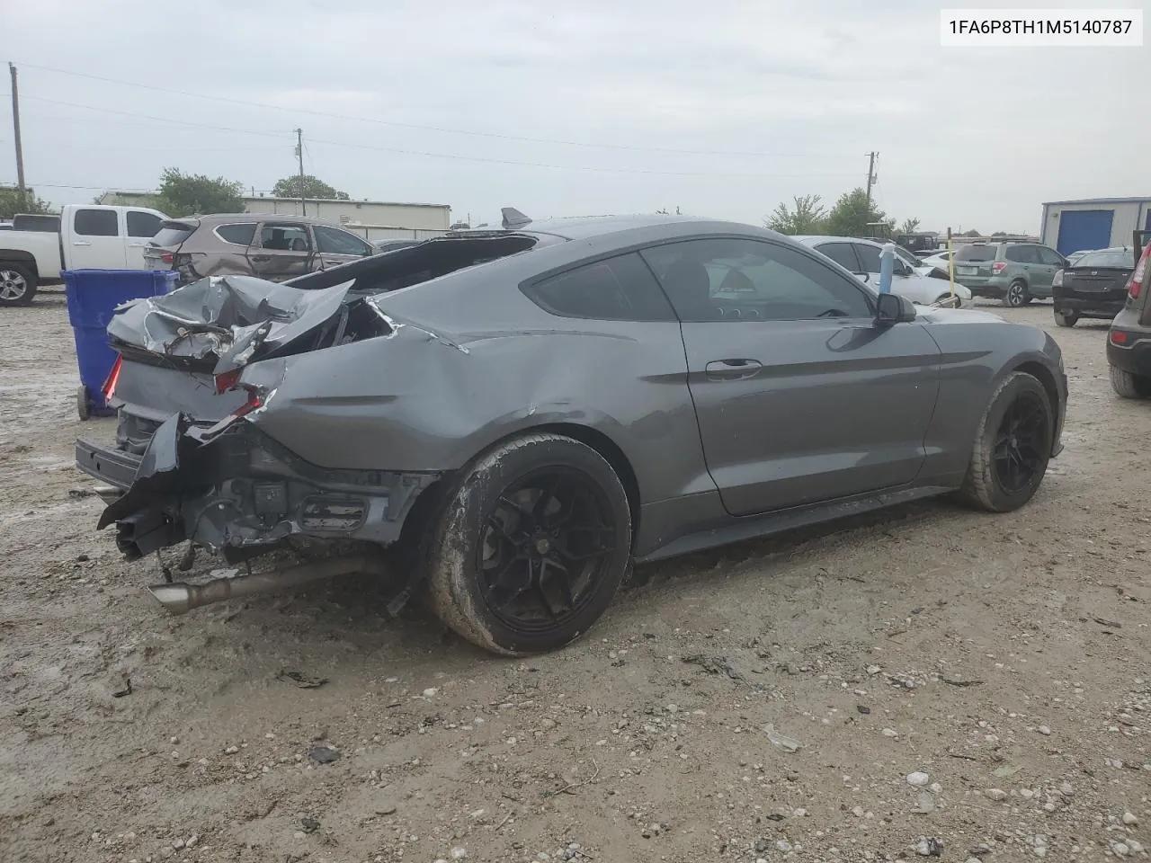 2021 Ford Mustang VIN: 1FA6P8TH1M5140787 Lot: 70272454