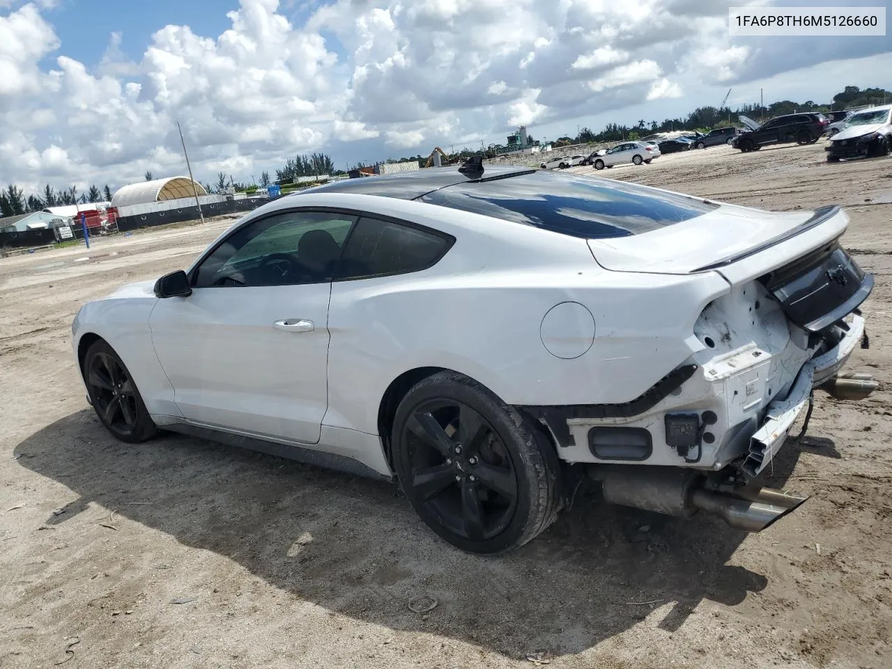 2021 Ford Mustang VIN: 1FA6P8TH6M5126660 Lot: 70784404