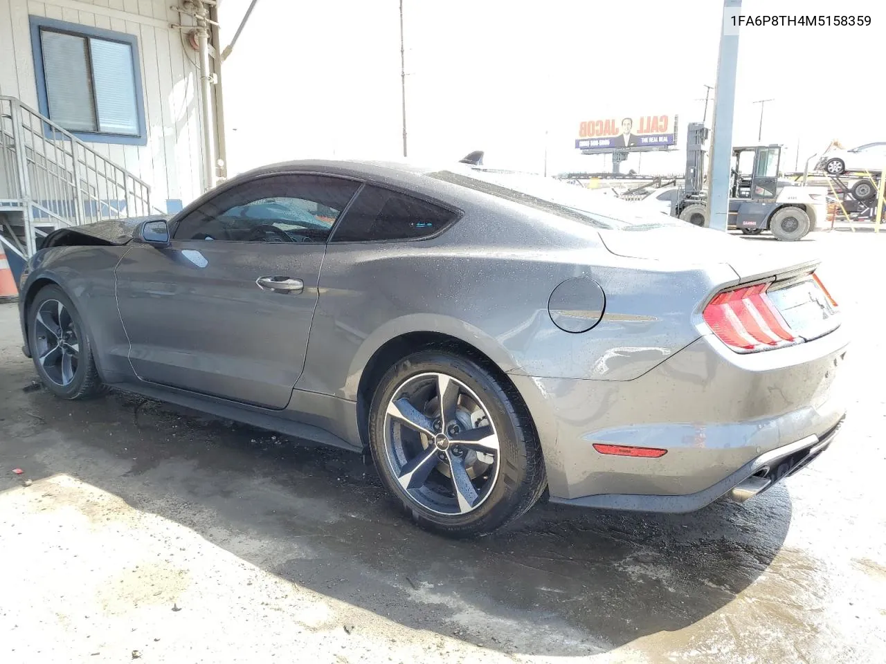 2021 Ford Mustang VIN: 1FA6P8TH4M5158359 Lot: 71132794