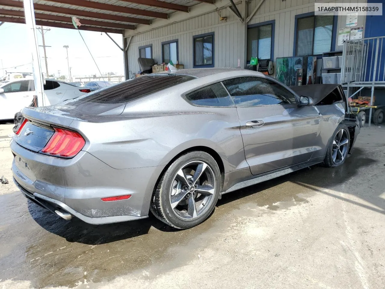 2021 Ford Mustang VIN: 1FA6P8TH4M5158359 Lot: 71132794