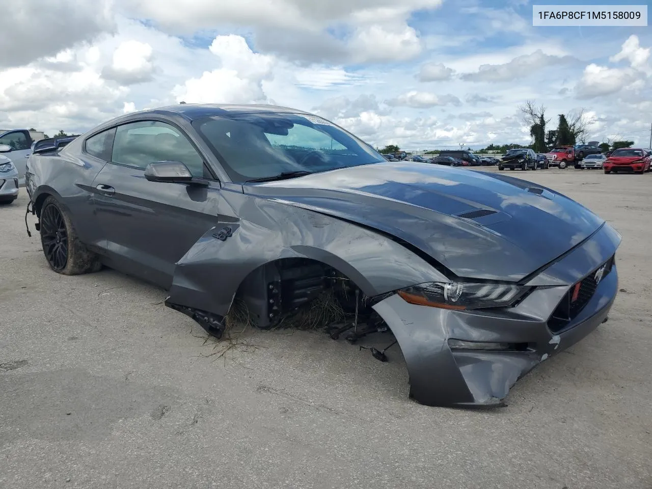 2021 Ford Mustang Gt VIN: 1FA6P8CF1M5158009 Lot: 71280864