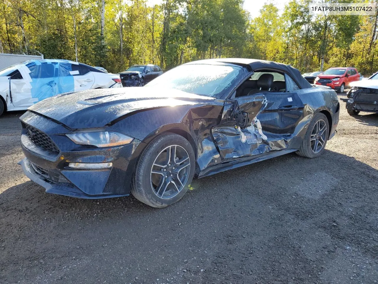 2021 Ford Mustang VIN: 1FATP8UH3M5107422 Lot: 71322404