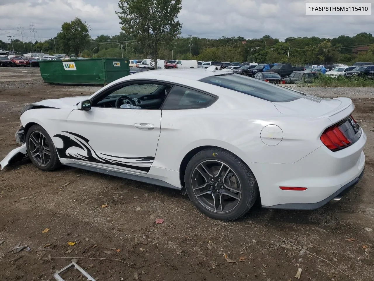 2021 Ford Mustang VIN: 1FA6P8TH5M5115410 Lot: 71687754