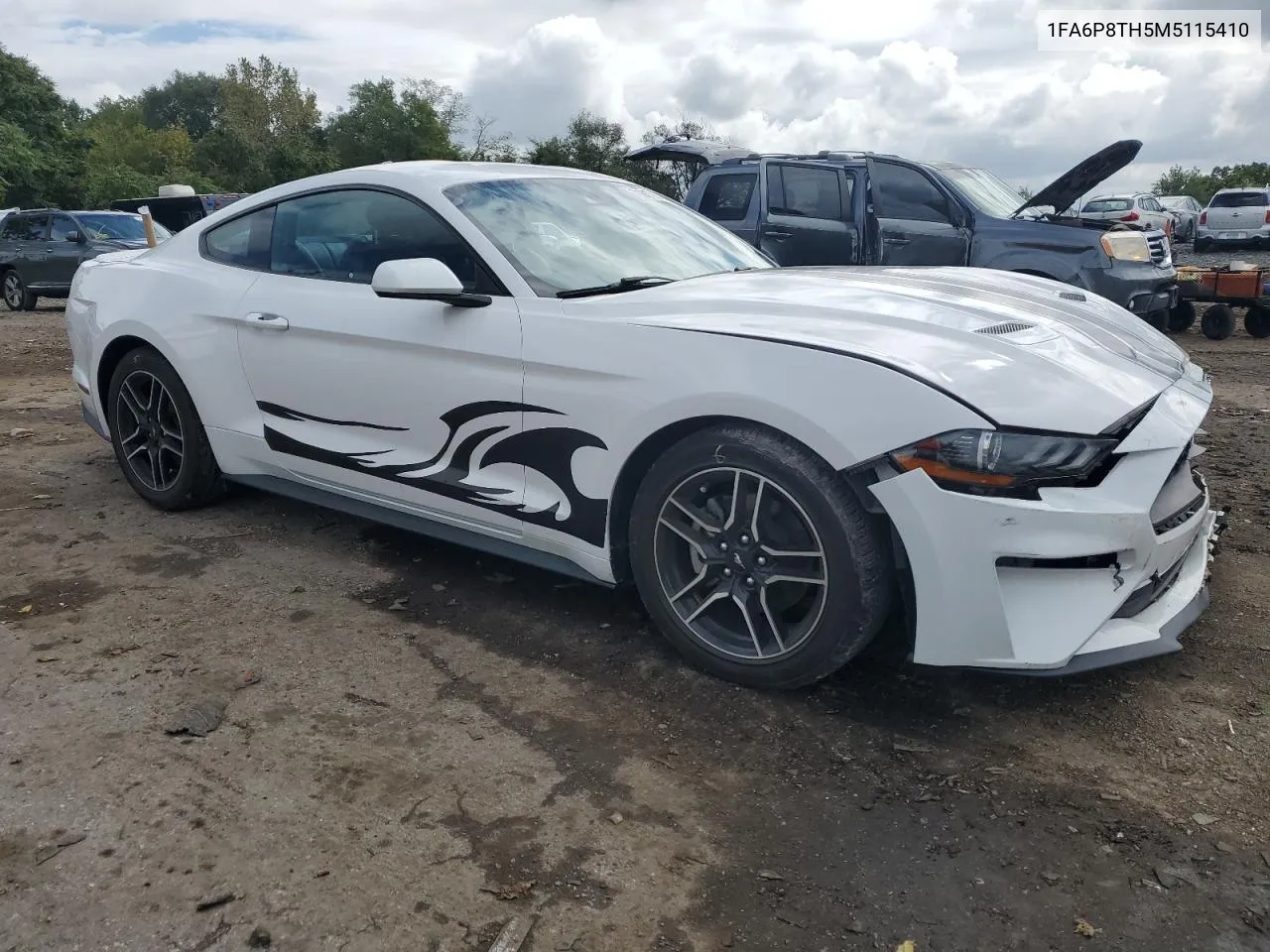 2021 Ford Mustang VIN: 1FA6P8TH5M5115410 Lot: 71687754