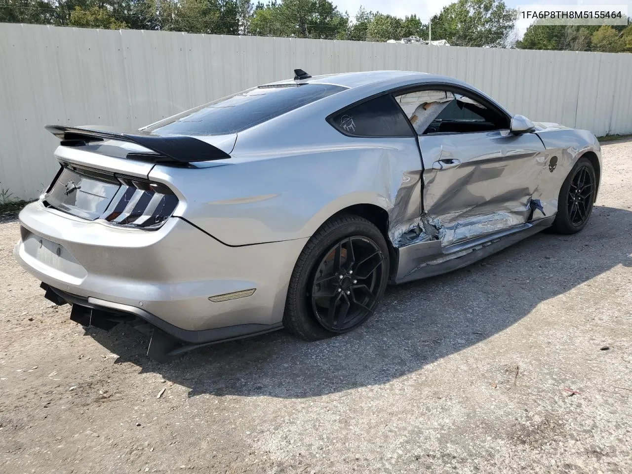 2021 Ford Mustang VIN: 1FA6P8TH8M5155464 Lot: 71797264