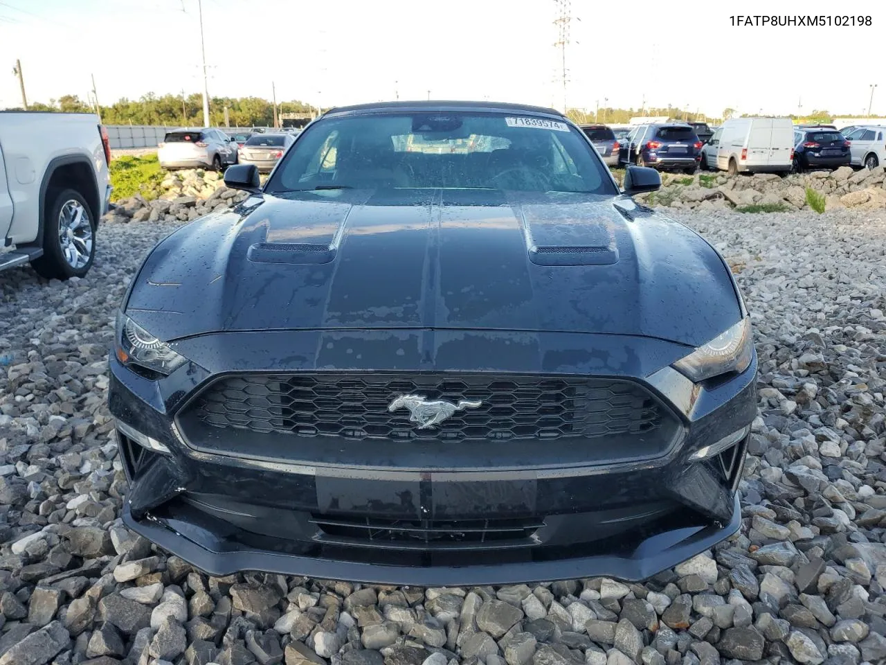 2021 Ford Mustang VIN: 1FATP8UHXM5102198 Lot: 71839574