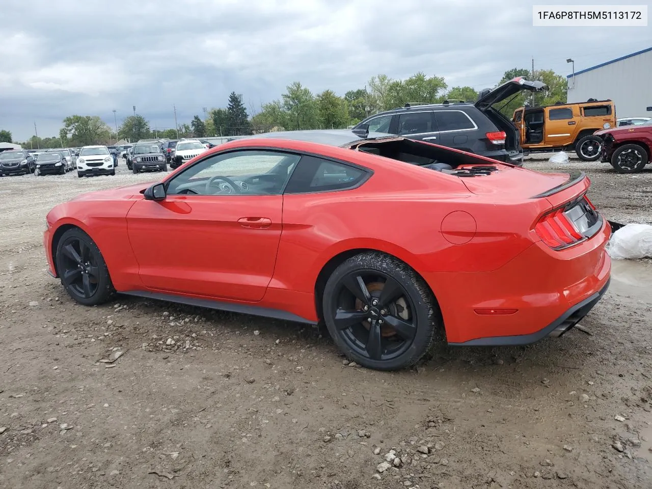 2021 Ford Mustang VIN: 1FA6P8TH5M5113172 Lot: 72599164