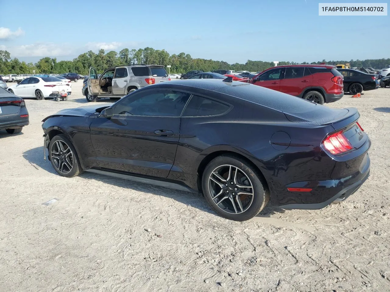 2021 Ford Mustang VIN: 1FA6P8TH0M5140702 Lot: 72724554