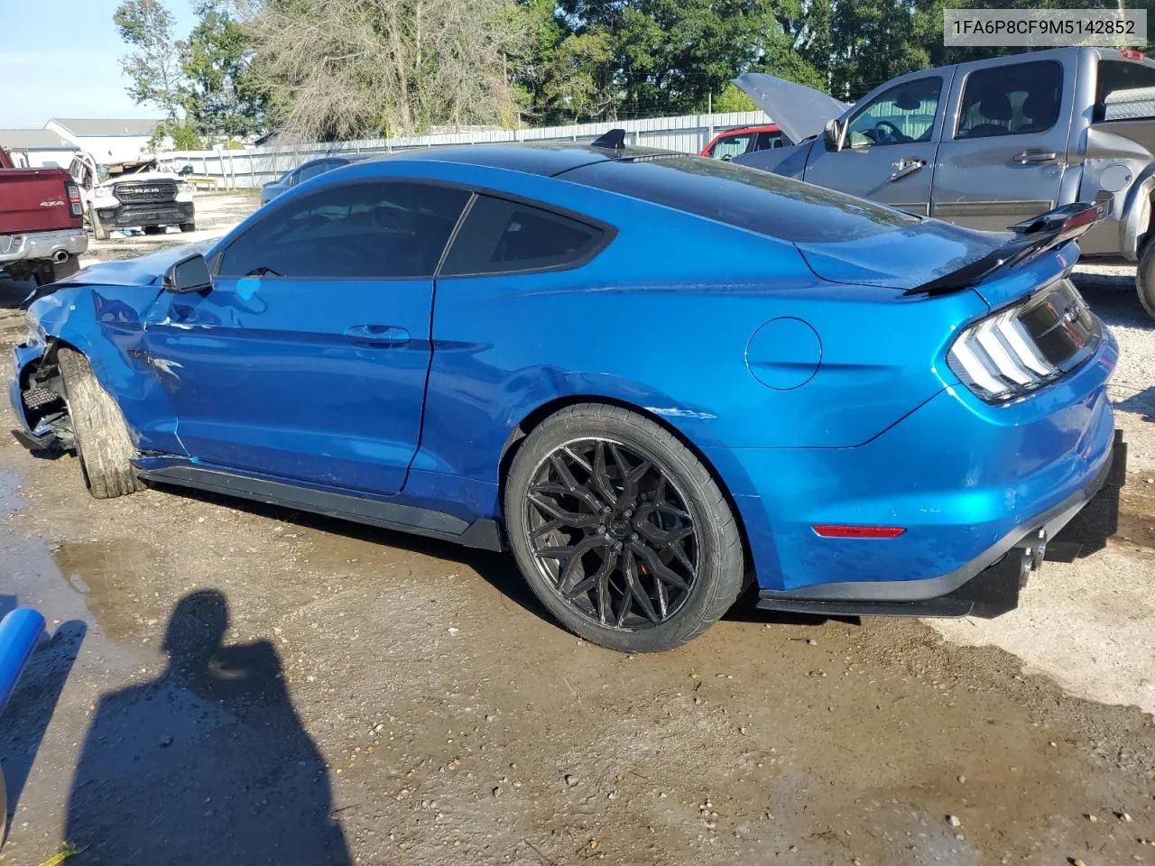 2021 Ford Mustang Gt VIN: 1FA6P8CF9M5142852 Lot: 72782824