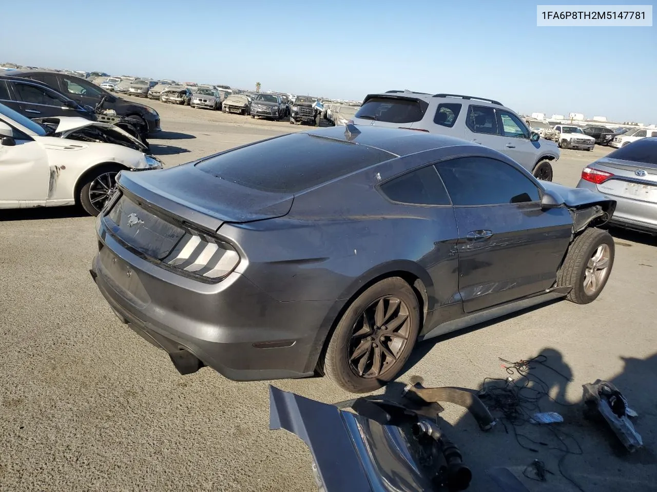 2021 Ford Mustang VIN: 1FA6P8TH2M5147781 Lot: 73038364