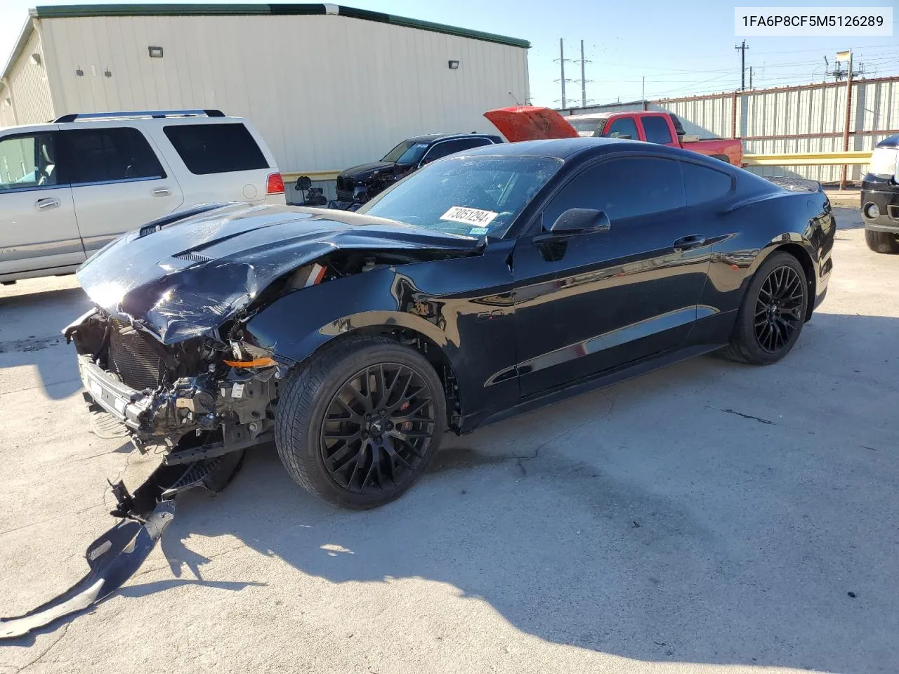 2021 Ford Mustang Gt VIN: 1FA6P8CF5M5126289 Lot: 73051294