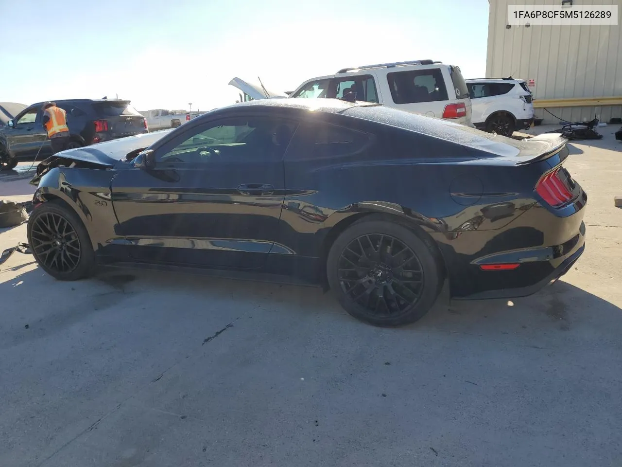 2021 Ford Mustang Gt VIN: 1FA6P8CF5M5126289 Lot: 73051294