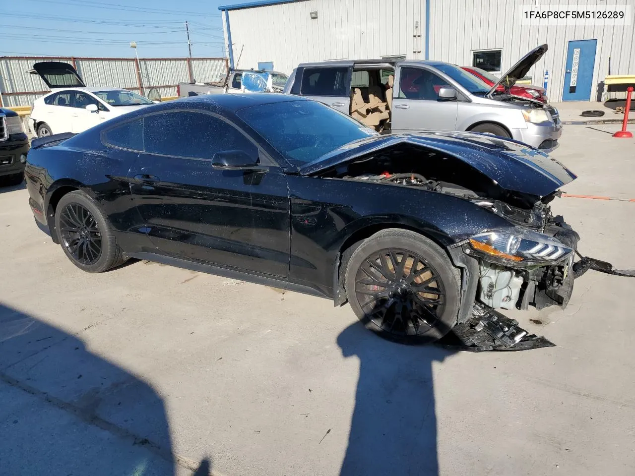 2021 Ford Mustang Gt VIN: 1FA6P8CF5M5126289 Lot: 73051294