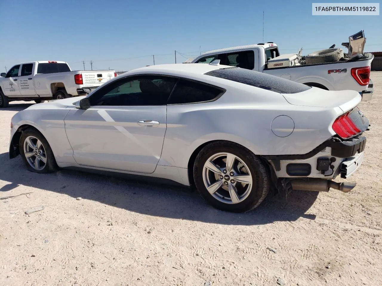 2021 Ford Mustang VIN: 1FA6P8TH4M5119822 Lot: 73318314