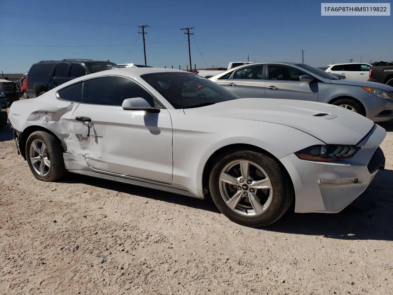 2021 Ford Mustang VIN: 1FA6P8TH4M5119822 Lot: 73318314