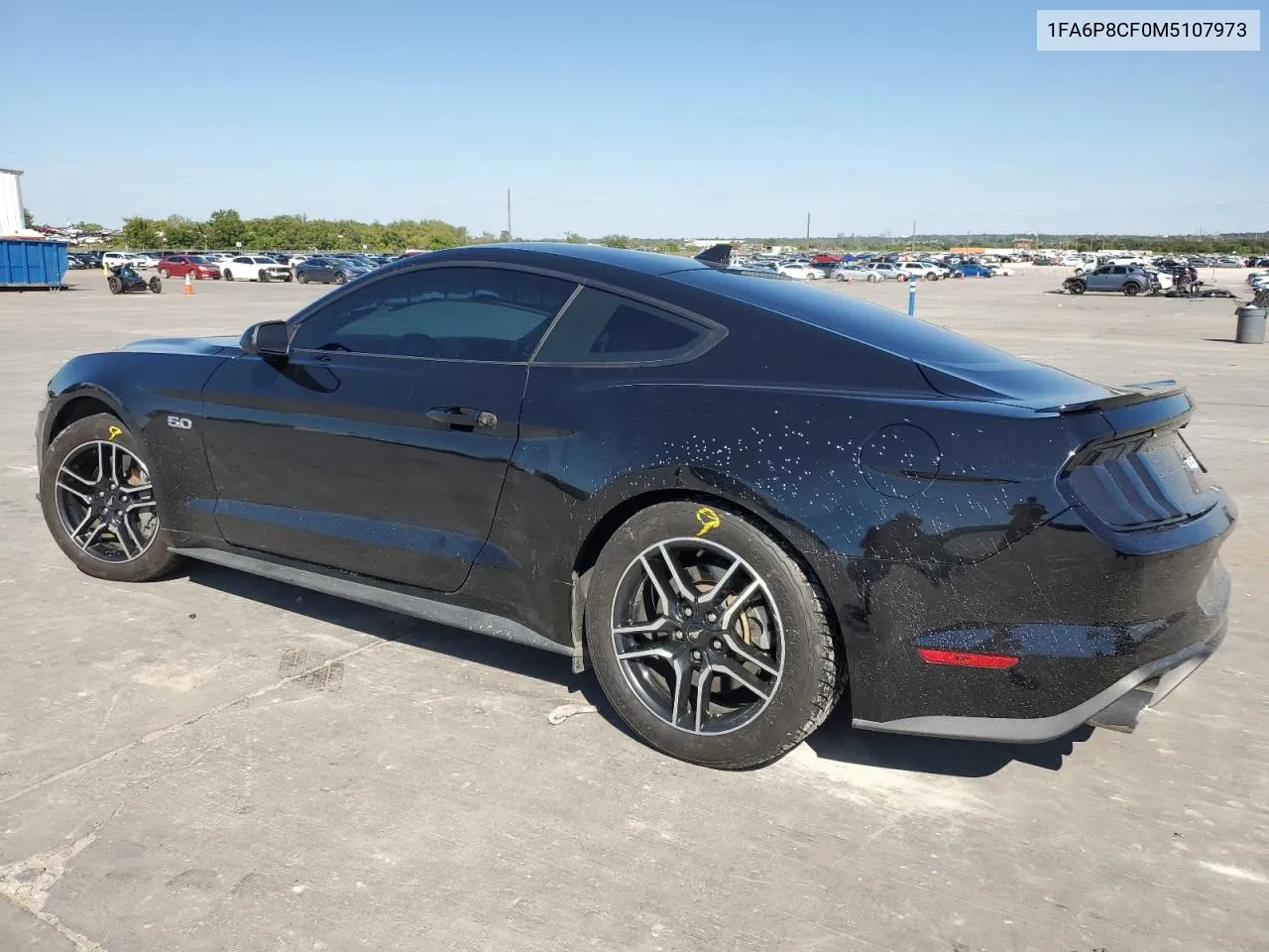 2021 Ford Mustang Gt VIN: 1FA6P8CF0M5107973 Lot: 73367144