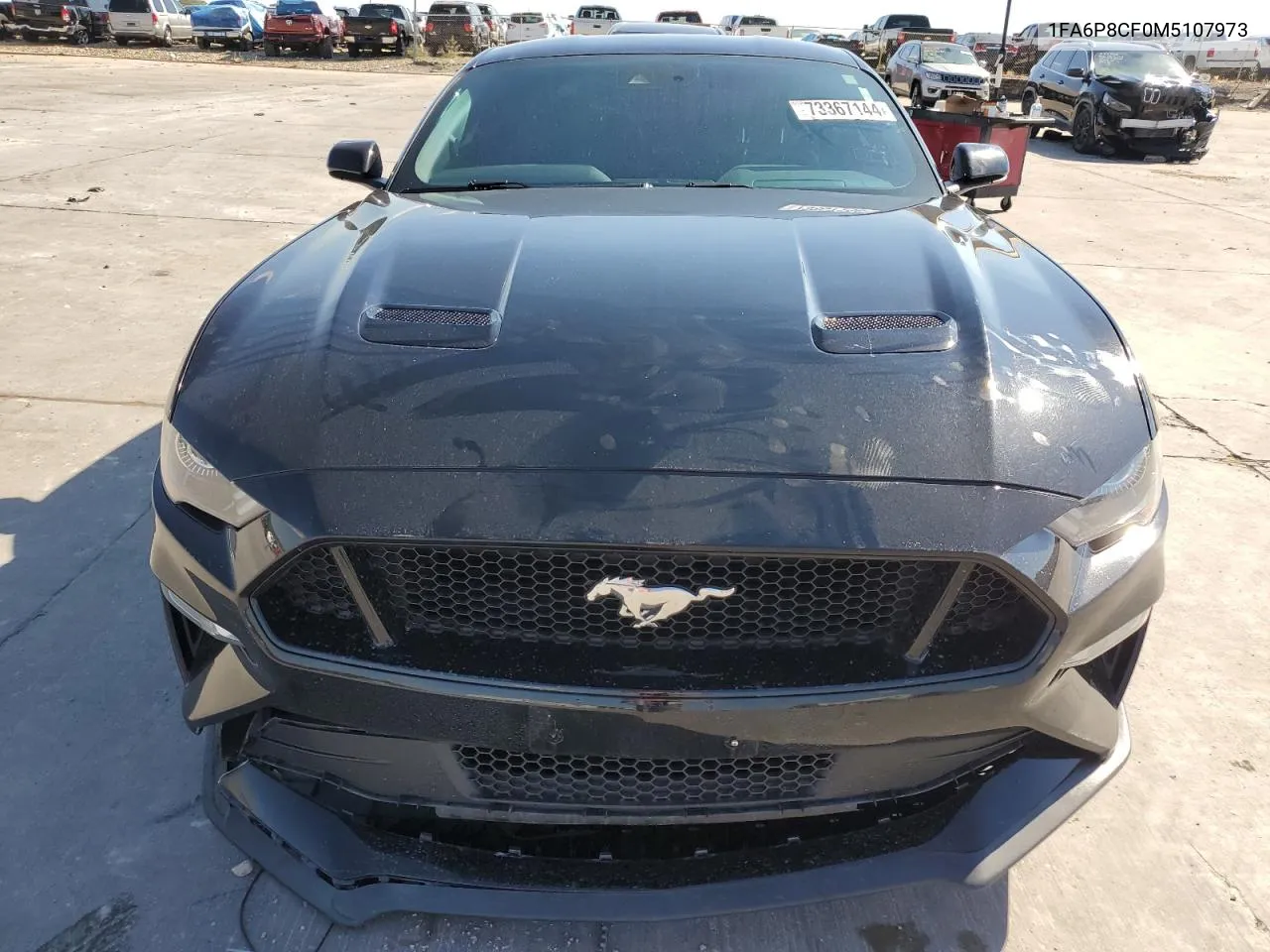 2021 Ford Mustang Gt VIN: 1FA6P8CF0M5107973 Lot: 73367144