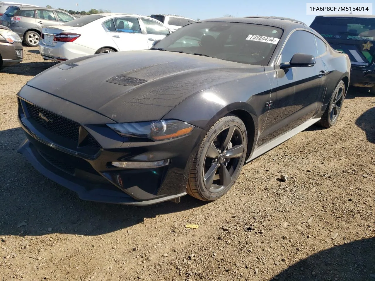 2021 Ford Mustang Gt VIN: 1FA6P8CF7M5154014 Lot: 73384454