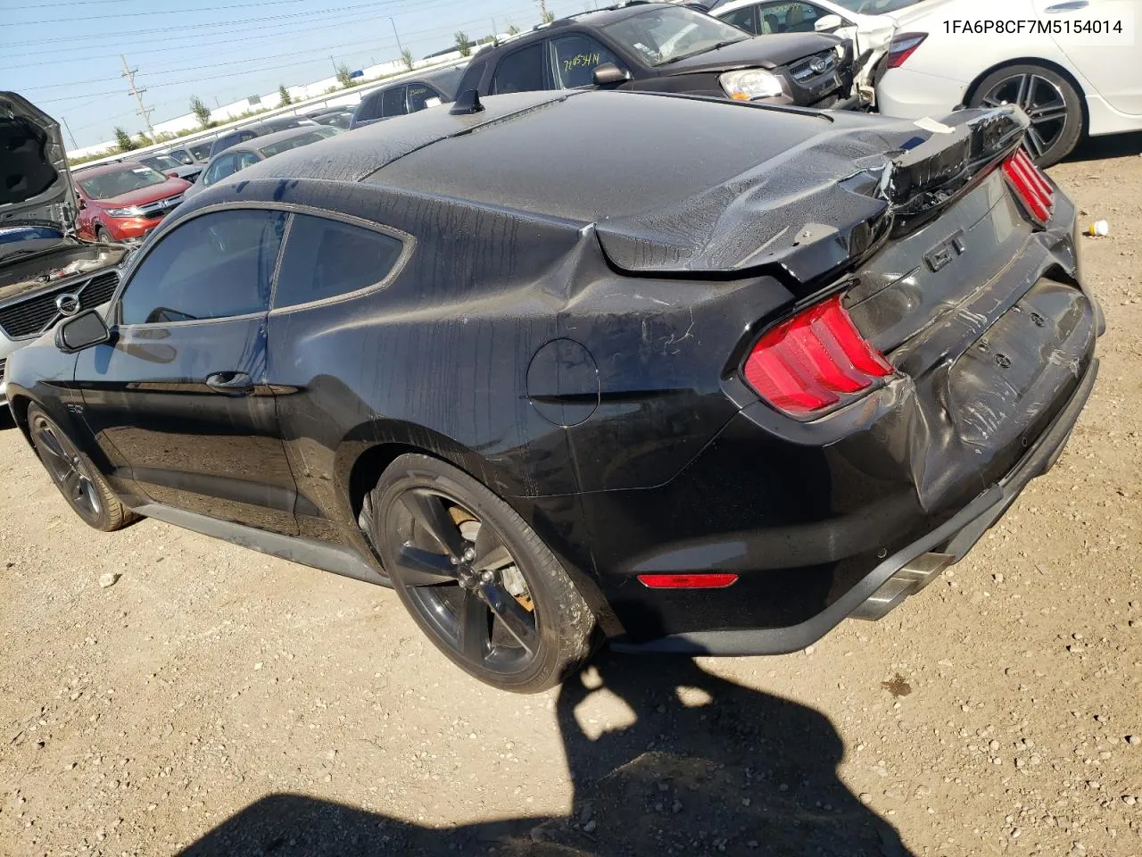 2021 Ford Mustang Gt VIN: 1FA6P8CF7M5154014 Lot: 73384454