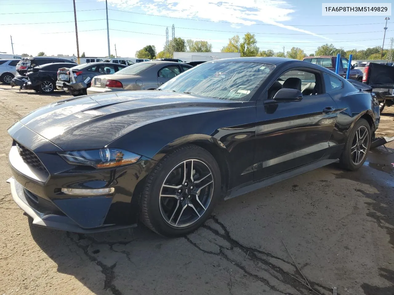 2021 Ford Mustang VIN: 1FA6P8TH3M5149829 Lot: 73507144