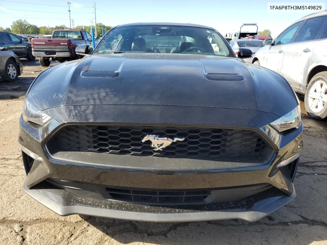 2021 Ford Mustang VIN: 1FA6P8TH3M5149829 Lot: 73507144