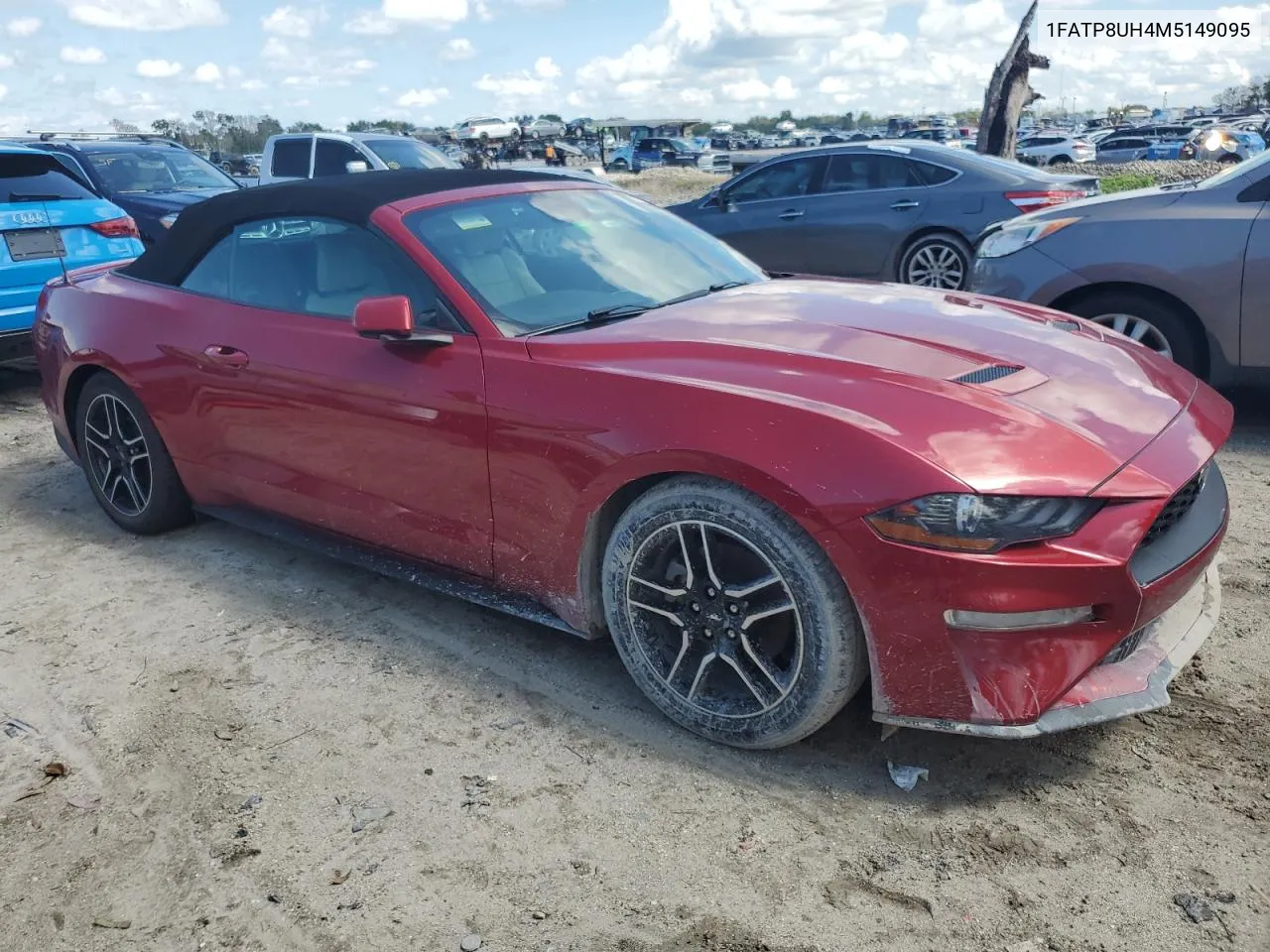 2021 Ford Mustang VIN: 1FATP8UH4M5149095 Lot: 73845474