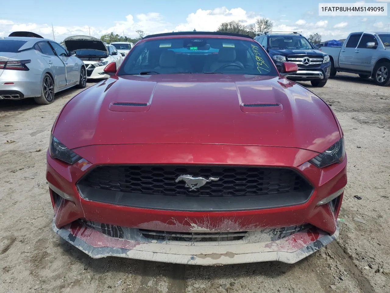 2021 Ford Mustang VIN: 1FATP8UH4M5149095 Lot: 73845474