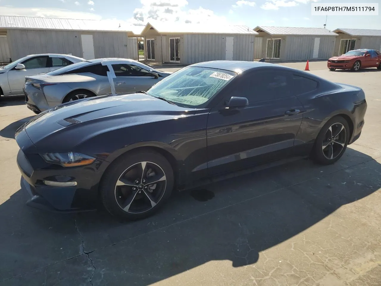 2021 Ford Mustang VIN: 1FA6P8TH7M5111794 Lot: 73878254