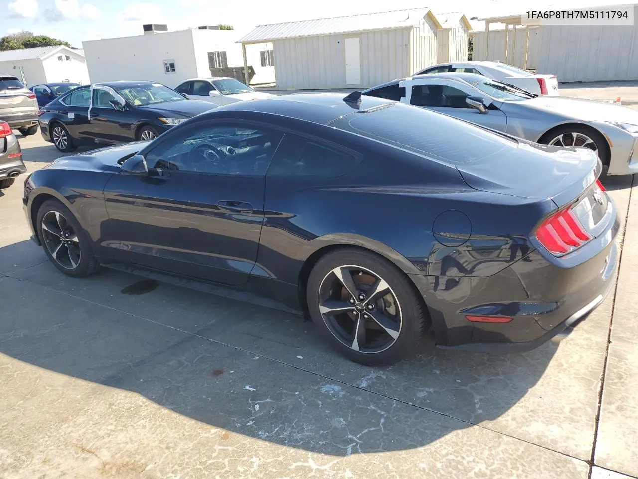 2021 Ford Mustang VIN: 1FA6P8TH7M5111794 Lot: 73878254