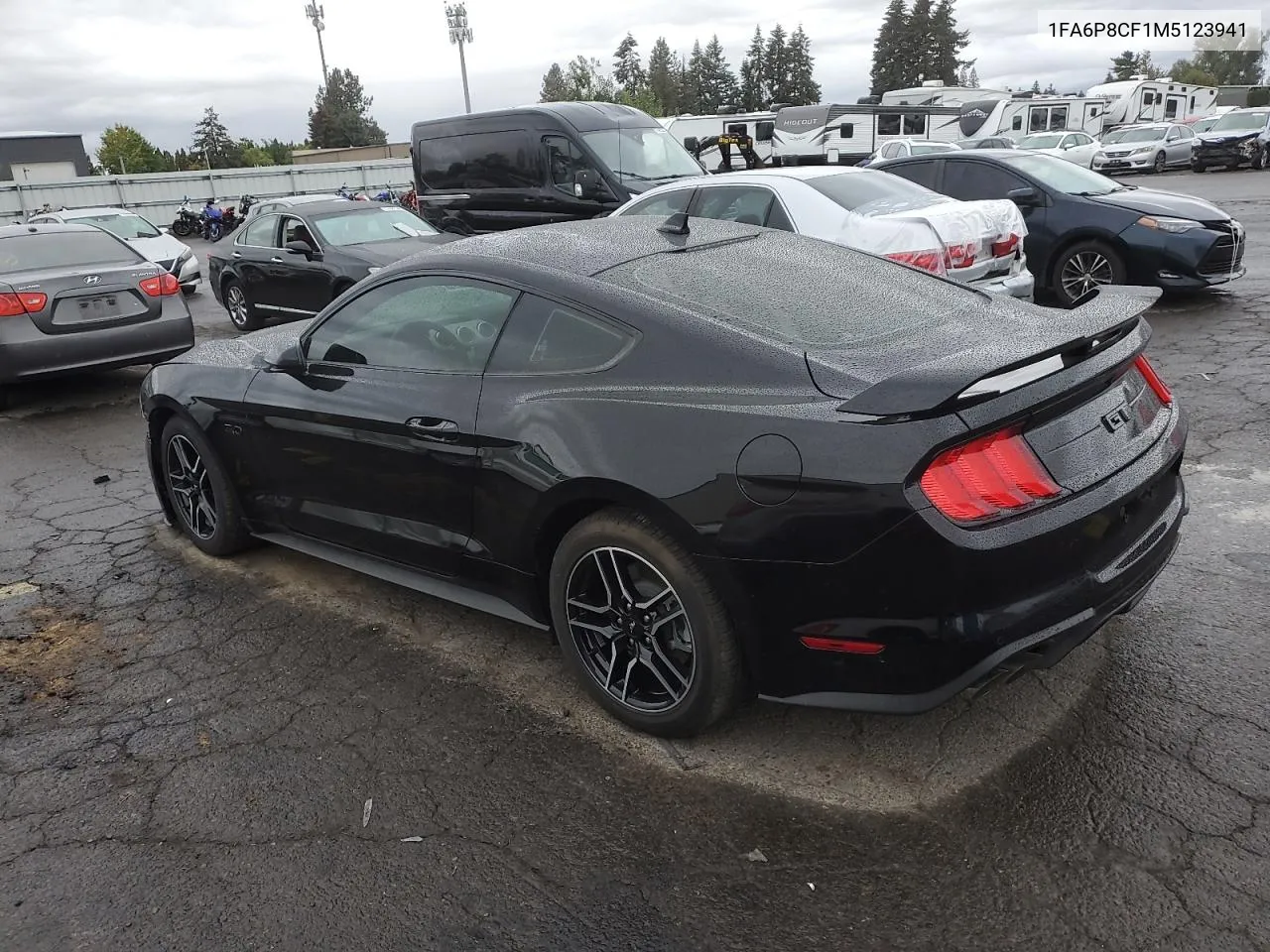 2021 Ford Mustang Gt VIN: 1FA6P8CF1M5123941 Lot: 74634744